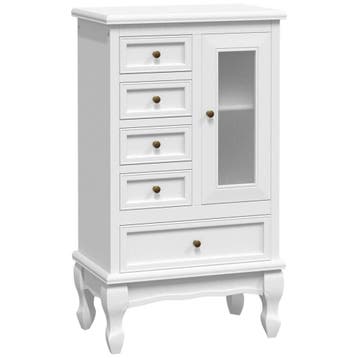 Kast wit - Retour deal! Bespaar 63% nu (opbergkast), Verzenden, Gebruikt