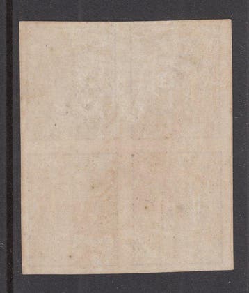 Nederland 1869 - Rijkswapen, ongetand, in blok van vier -