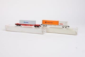 Fleischmann N - 8248K, 94 8246K - Modeltrein goederenwagon, Nieuw