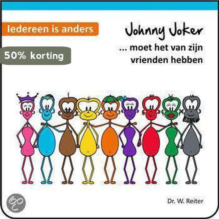 Johnny Joker moet het van zijn vrienden hebben - iedereen is, Boeken, Kinderboeken | Jeugd | 13 jaar en ouder, Gelezen, Verzenden