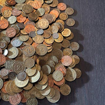 IJsland. Lot of 300+ coins, various denominations, Gestempeld