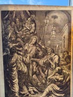 Grégoire Huret (XVII) - Cristo davanti a Caifa guarda San