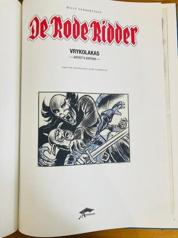De Rode Ridder - Vrykolakas - Artists edition - Luxe HC met