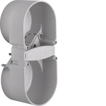 Hager Berker Integro 2-Gang Contact Protection Box Grey -, Verzenden