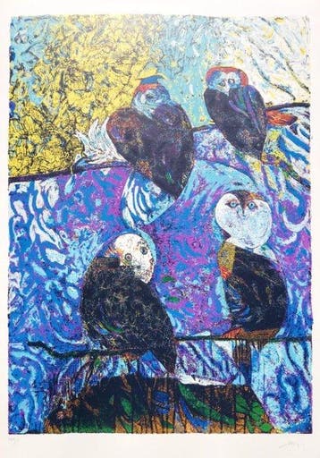 Gianni Dova (1925-1991) - Senza Titolo, Antiquités & Art