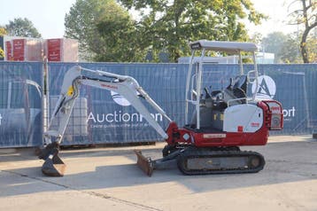 Veiling: Minigraver Takeuchi TB216 Hybride 11.5kW 2021, Ophalen