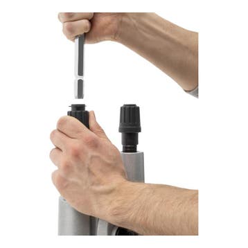 Stier - twee mixers voor beton / cement mix - lengte 55 cm, Verzenden, Nieuw