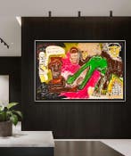 Malo - feed the alligator - like basquiat