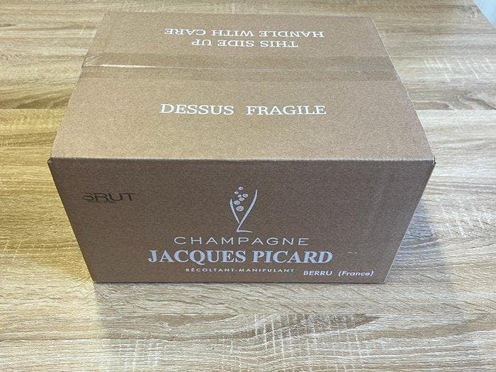 Jacques Picard - Champagne Brut - 6 Flessen (0.75 liter), Collections, Vins