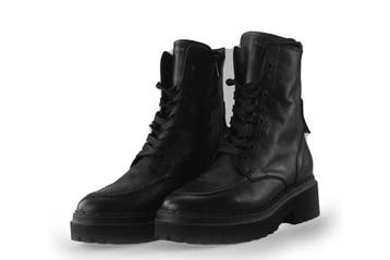 Oxmox Veterboots Meisjes in maat 36 Zwart, Verzenden, Schoenen