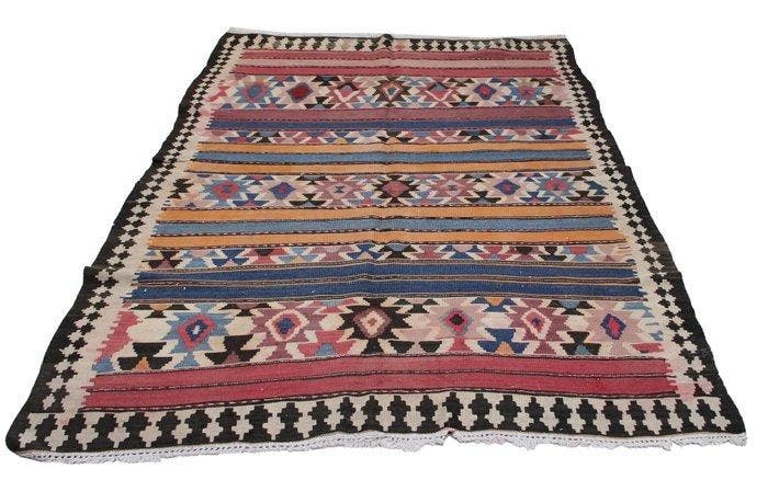 Shirwan Russ Sumak Antik - Vloerkleed - 221 cm - 150 cm -, Huis en Inrichting, Stoffering | Tapijten en Vloerkleden