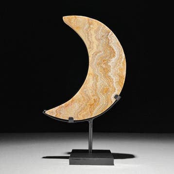 PAS DE PRIX DE RÉSERVE - Magnifique agate dentelle En forme