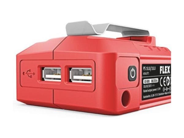 Veiling - 2x Flex accu adapter 10,8-18V, Doe-het-zelf en Bouw, Gereedschap | Machine-onderdelen en Toebehoren, Nieuw