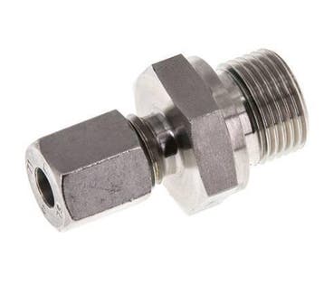 G 3/8 mâle x 6L Anneau de coupe droit en acier inoxydable, Verzenden, Nieuw