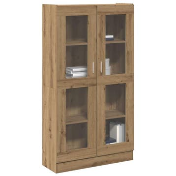 vidaXL Dressoir Artisan Eikenhout 82,5x30,5x150 cm Bewerkt, Huis en Inrichting, Kasten | Boekenkasten, Verzenden, Nieuw