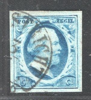 Nederland 1852 - Koning Willem III - 1e emissie - met, Gestempeld