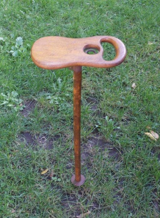 Canne de marche - Notelaar, fer forgé - Bâton de marche, Antiquités & Art, Curiosités & Brocante