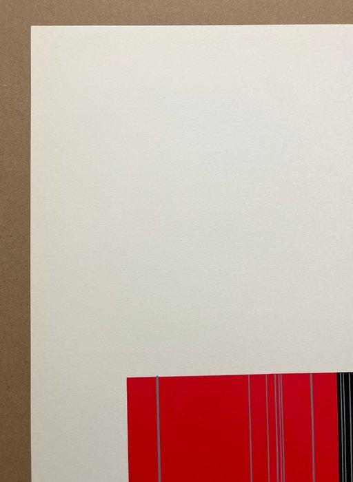 Luc Peire - Senza titolo (composizione astratta), Antiek en Kunst, Antiek | Overige Antiek