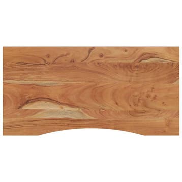 Massief Acacia Bureaublad | Tweede kansje | OP = OP, Huis en Inrichting, Tafelonderdelen, 100 tot 150 cm, Verzenden, 50 tot 100 cm