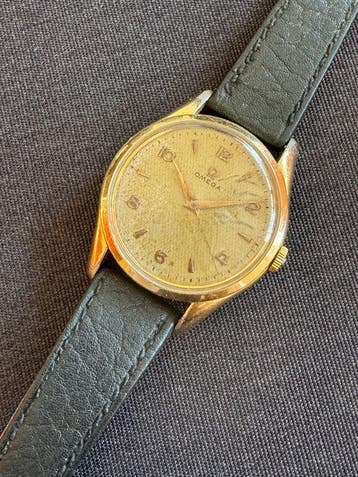 Omega - Cal. 283 – Textured Honeycomb / Waffle Dial - 2504 -, Nieuw