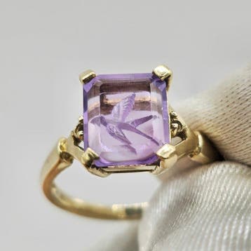 Sans prix de réserve - Bague de cocktail - 9 carats Or