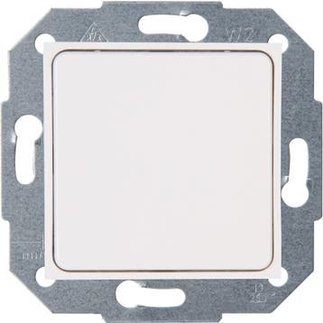 KOPP Blindplaat Athenis HK07 80x80 Glanswit Inbouw, Bricolage & Construction, Verzenden