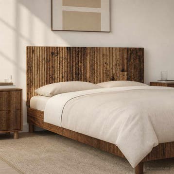 vidaXL Wandgemonteerd Hoofdbord ARNHEM Oud hout Bewerkt hout, Verzenden