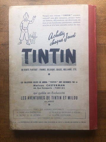 Tintin (magazine) - Reliure N°3 - 1 Album - Eerste druk -, Boeken, Nieuw