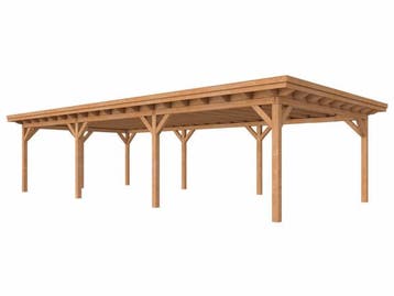 Veiling - Douglas overkapping 400x1000x253cm