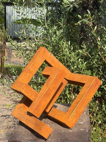 Ana Lucia B.M - Sculpture Corten - XL