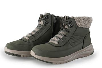 Skechers Veterboots in maat 39 Groen, Kleding | Dames, Skechers, Verzenden, Overige typen, Zo goed als nieuw
