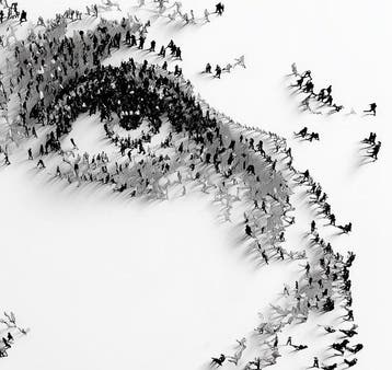 David Law - Community Face, Antiek en Kunst