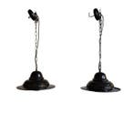 Plafondlamp (2) - Emaille, Antiek en Kunst