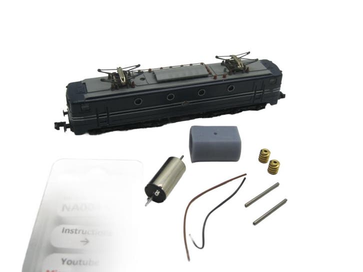 micromotor NA004G motor ombouwset voor Arnold NS 1300, SNCF, Hobby en Vrije tijd, Modeltreinen | N-Spoor, Gelijkstroom, Overige typen