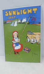 Sunlight soap - Reclamebord - Emaille