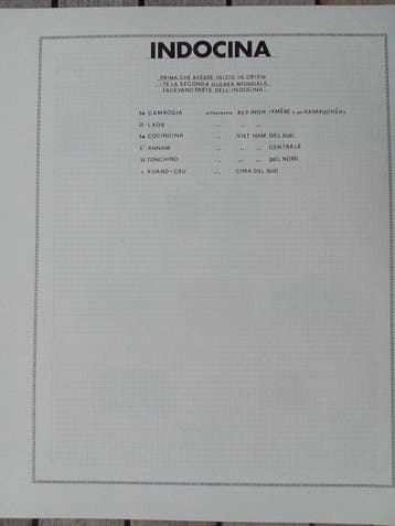 Indochine - Laos-Lao, Cambodge, République khmère, Viêt-Nam., Postzegels en Munten, Gestempeld