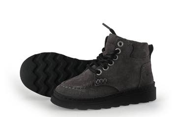 Nubikk Veterboots Jongens in maat 23 Grijs, Verzenden, Jongen of Meisje, Nubikk, Schoenen