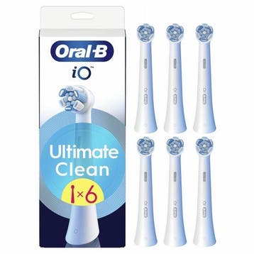 Oral-B iO Series Ultimate Clean Opzetborstels - Wit - 6 S..., Verzenden, Nieuw