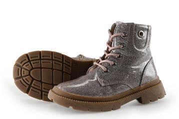Milo Mila Boots Meisjes in maat 27 Zilver, Verzenden, Schoenen