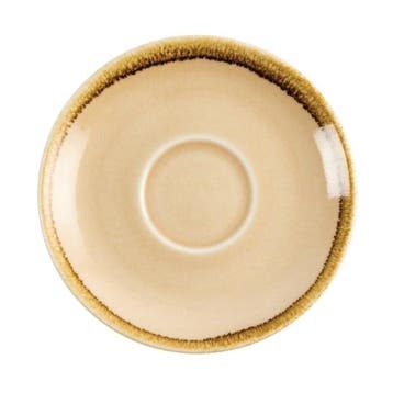 Schotels | KILN | Porselein | Zandsteen | 6 Stuks | Ø140mm, Verzenden