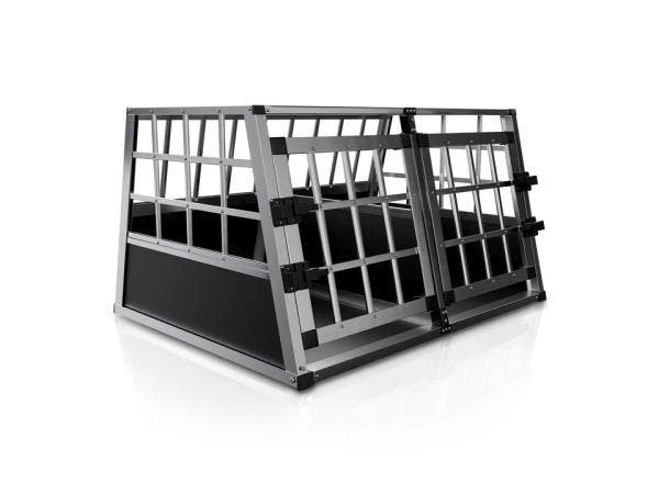 Veiling - Aluminium hondentransportbox - L/X, Animaux & Accessoires, Caisses pour chiens