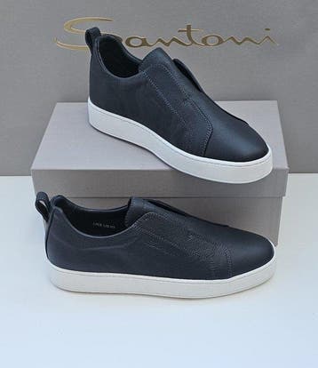 Santoni - Sneakers - Maat: EU 43 - Nieuw met tags, Kleding | Heren, Nieuw