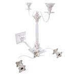 Morris Salkind - Kandelaber (4) - .925 zilver - Kandelaar, Antiek en Kunst