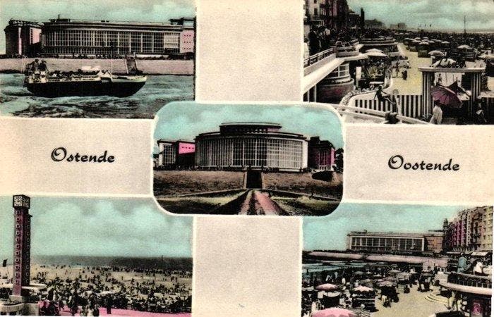 Belgique - CÔTE BELGE - Carte postale (115) - 1905-1950, Collections, Cartes postales | Étranger