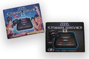 Sega - Mega Drive II - Sega Mega Drive II (Aladdin bundle) -