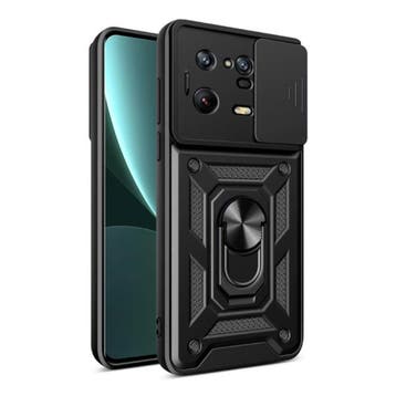 Xiaomi Mi 12 Pro - Armor Hoesje met Kickstand en Camera, Verzenden