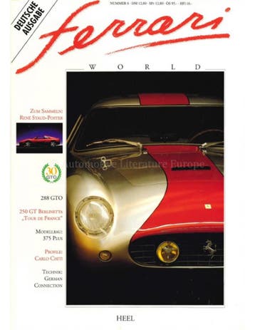 1991 FERRARI WORLD MAGAZINE 6 DUITS, Ophalen of Verzenden, Nieuw