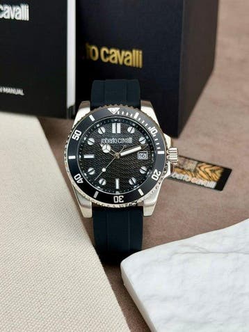 Roberto Cavalli - Date Black - Zonder minimumprijs -, Handtassen en Accessoires, Nieuw