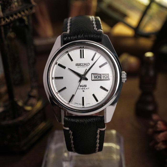 Seiko - King Seiko Hi-Beat - Sans prix de réserve -, Handtassen en Accessoires, Horloges | Antiek