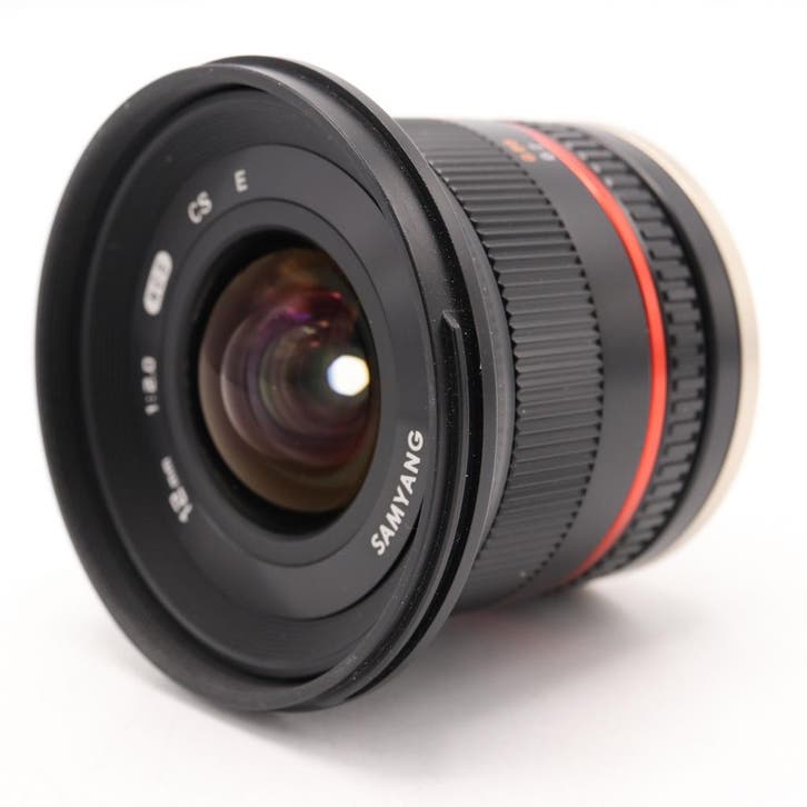 Samyang 12mm F/2.0 NCS CS Sony E Zwart | Tweedehands, TV, Hi-fi & Vidéo, Photo | Lentilles & Objectifs, Envoi